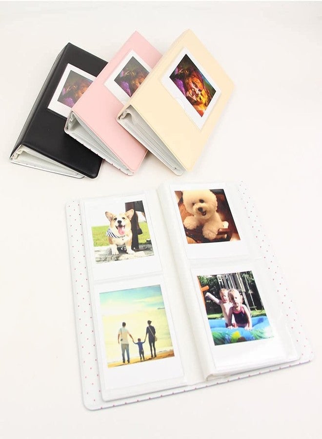 FotoCart Instax Square Film Photo Album SQ1 SQ6 SQ10 SQ20 SP-3 Square Instant Film Camera 64 Pockets (3.39x2.83 inch) (Pink) - Image 5
